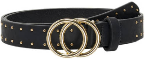 Only riem ONLRASMI met studs zwart