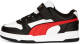 Puma RBD Game Low sneakers zwart/wit/rood