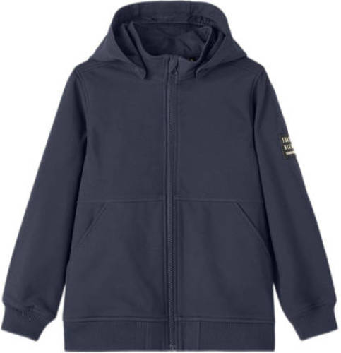 NAME IT KIDS softshell jas zomer NKMALFA donkerblauw