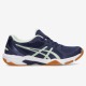 Asics Gel-Rocket 10 zaalsportschoenen donkerblauw/groen