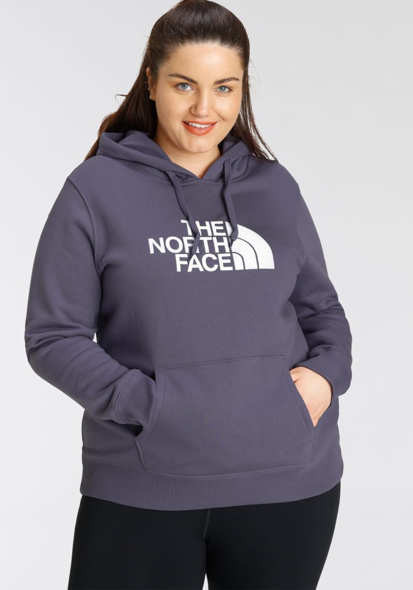 The North Face Plus Size hoodie Drew Peak paars