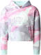 The North Face hoodie Drew Peak roze/blauw