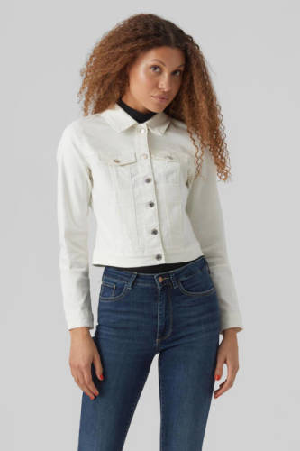 VERO MODA spijkerjasje VMLUNA wit