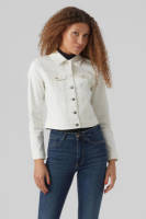 VERO MODA spijkerjasje VMLUNA wit