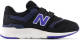 New balance 997 sneakers zwart/donkerblauw