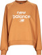New balance sweater Essentials Reimagined met logo bruin