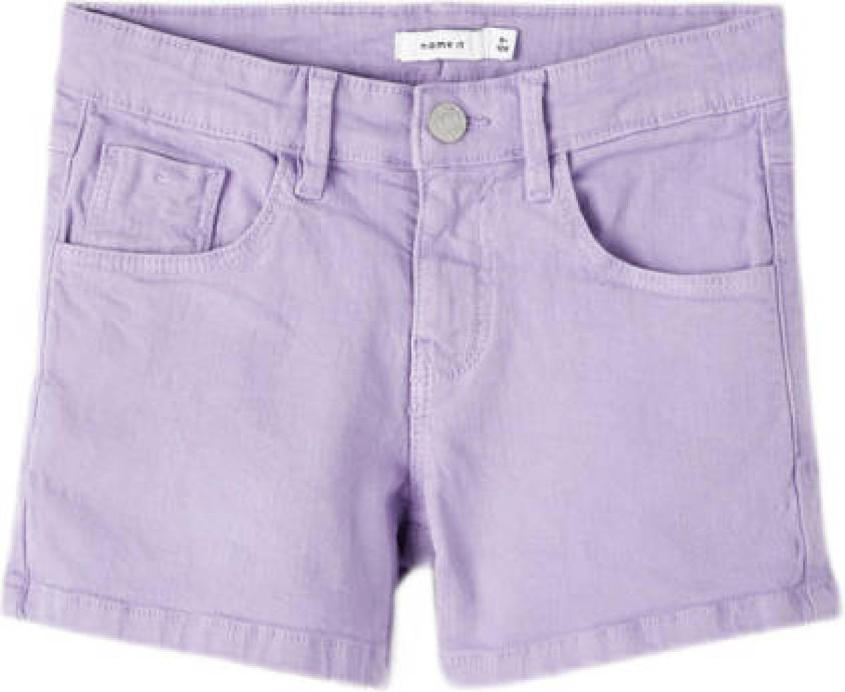 NAME IT KIDS regular fit short NKFROSE lila