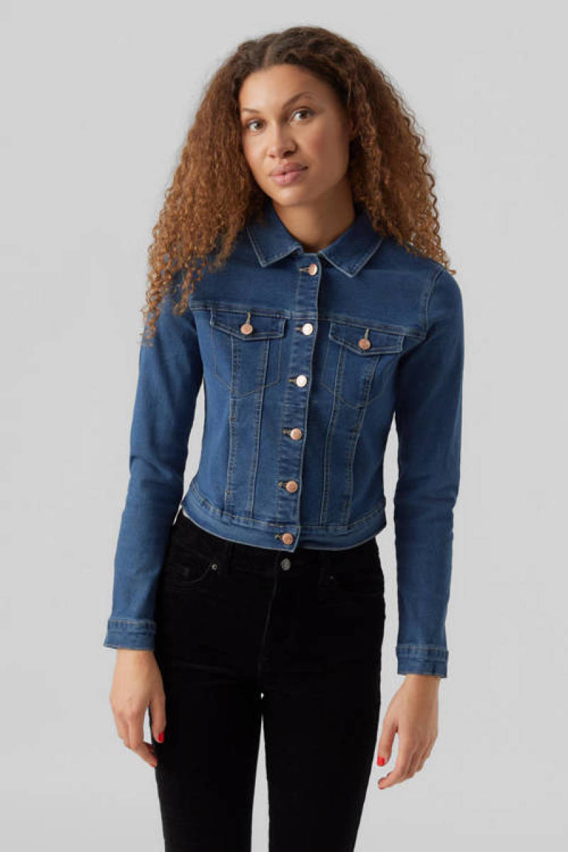 VERO MODA spijkerjasje VMLUNA dark denim