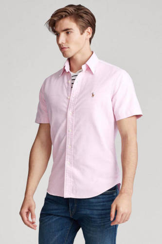 Polo ralph lauren slim fit overhemd new rose