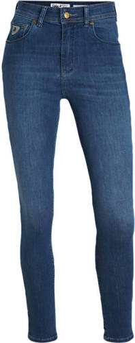 Lois high waist skinny jeans Celia teal stone