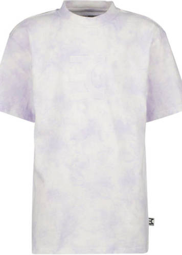 Vingino T-shirt met logo wit/lila