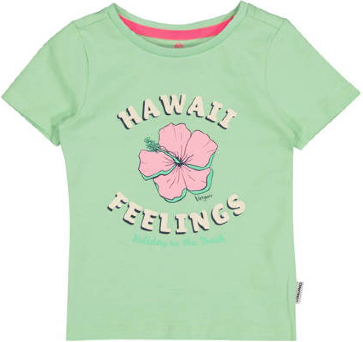 Vingino T-shirt HANNEKE met printopdruk lichtgroen