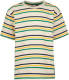Vingino gestreept T-shirt JOPPE beige/geel/groen