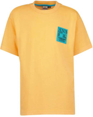 Vingino T-shirt JAVEY met printopdruk geel