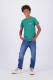 Vingino T-shirt JURF met backprint zeegroen