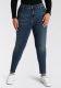 Levi's Plus 721 high waist skinny jeans dark indigo worn in