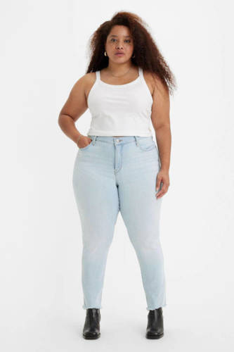 Levi's Plus 311 shaping high waist skinny jeans slate scan plus