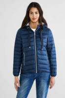 Street One gewatteerde tussenjas donkerblauw