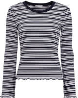 Cache Cache gestreepte top ecru/donkerblauw
