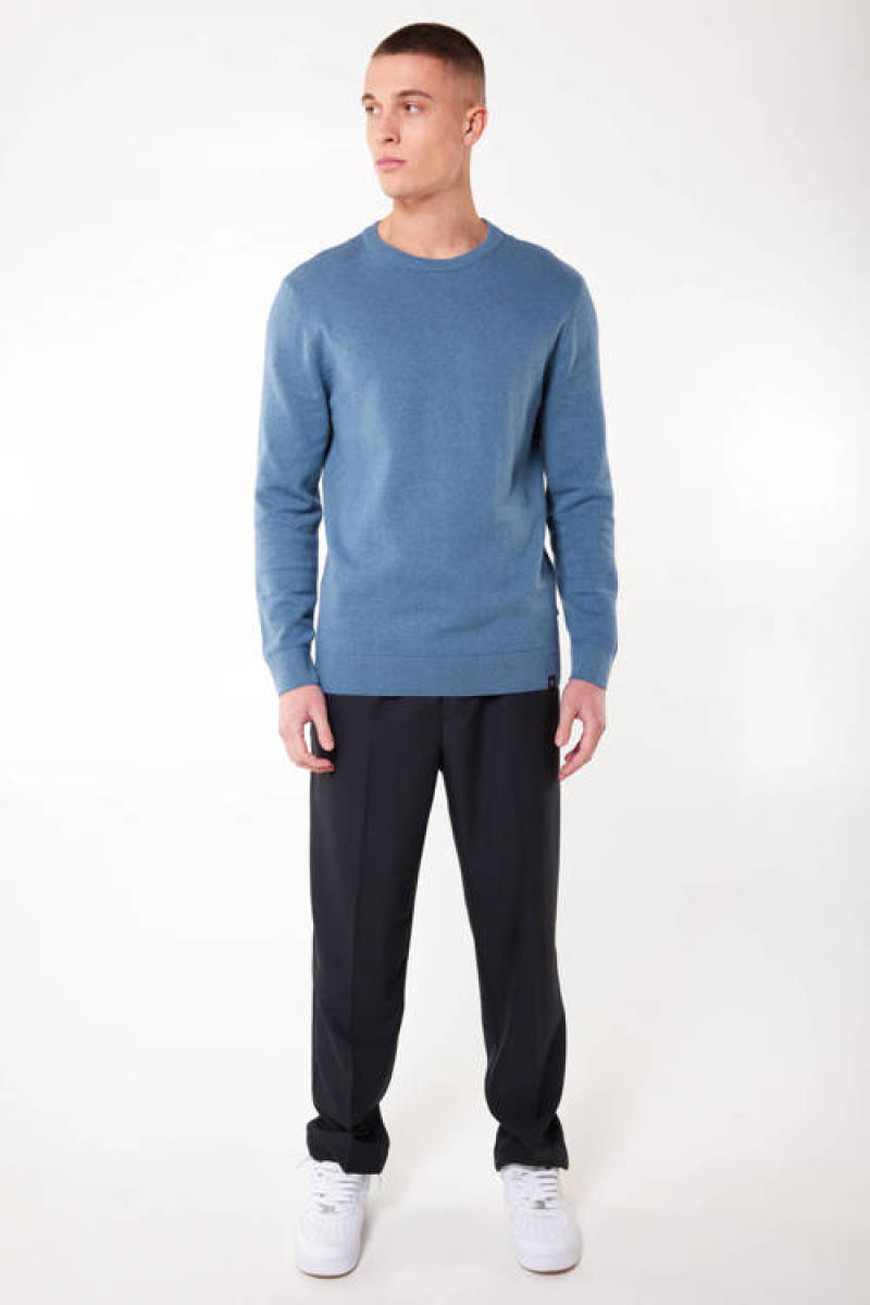 America Today trui van biologisch katoen vintage blue