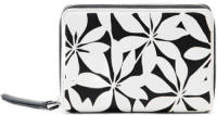 Desigual gestantste portemonnee met bloemen wit/zwart