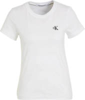 CALVIN KLEIN JEANS T-shirt met logo wit