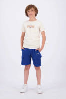 Raizzed T-shirt R123KBN30007 met logo beige