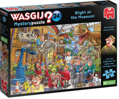 Wasgij Mystery 24 - Paniek in het museum! legpuzzel 1000 stukjes