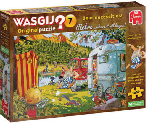 Wasgij Retro Original 7 - Bereleuk hier! legpuzzel 1000 stukjes