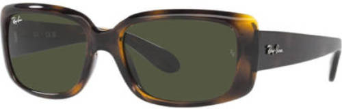 Ray-Ban zonnebril 0RB4389 met tortoise print donkerbruin