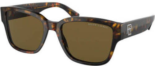 Ralph Lauren zonnebril 0RL8205 met tortoise print bruin