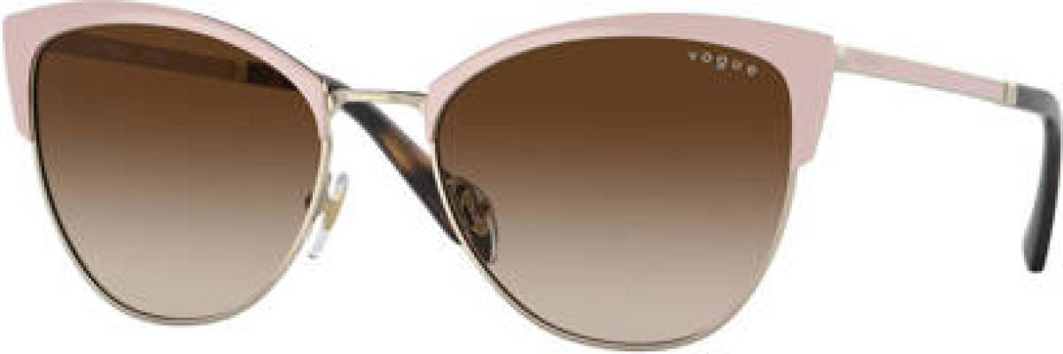Vogue zonnebril 0VO4251S lichtroze/goudkleurig