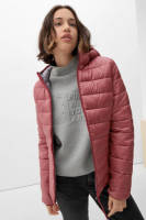 Q/S designed by licht gewatteerde jas oudroze