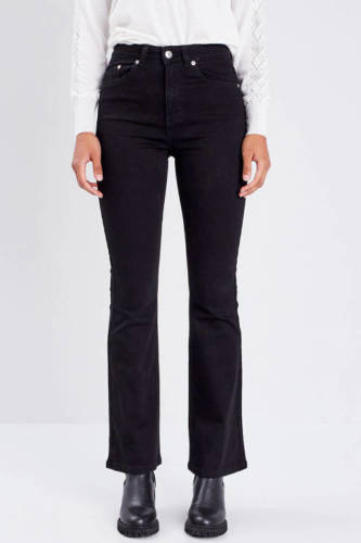 Cache Cache high waist bootcut jeans black denim