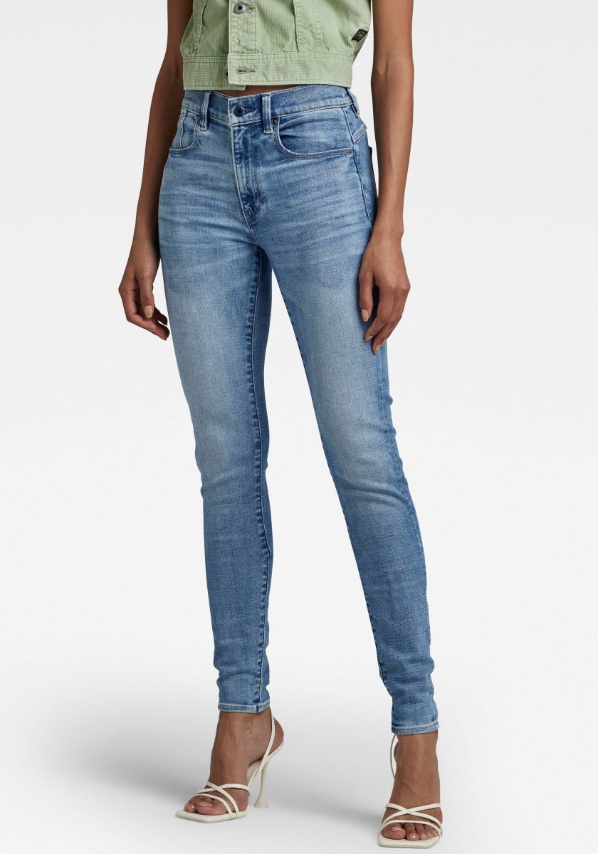 G-star Raw Skinny fit jeans Lhana met wellnessfactor door het stretchaandeel