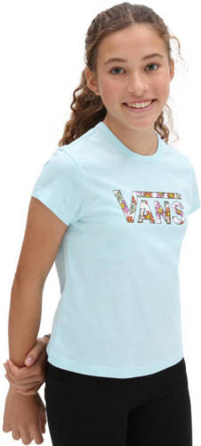 Vans T-shirt lichtblauw