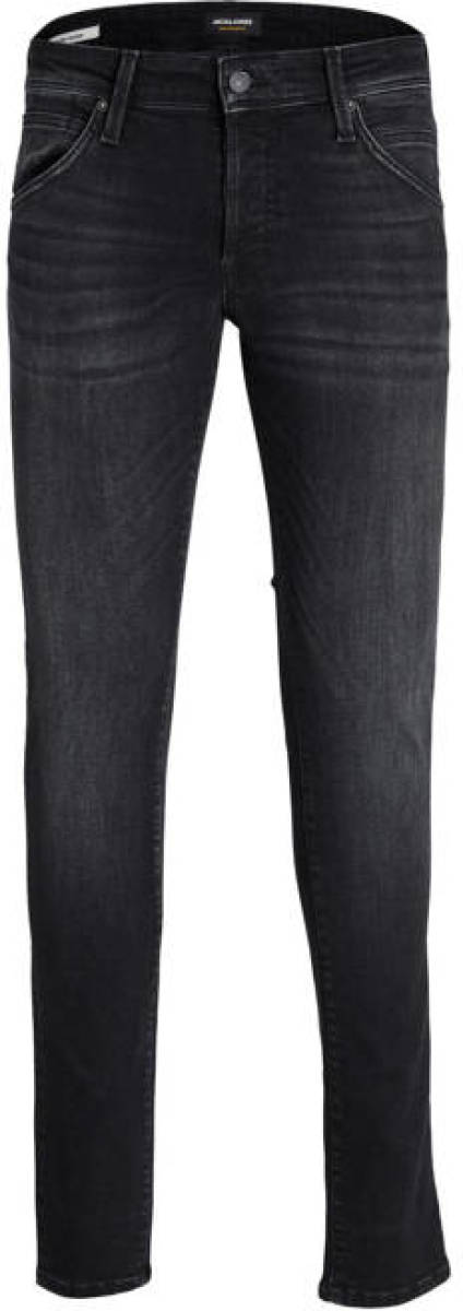 JACK & JONES PLUS SIZE slim fit jeans JJIGLENN Plus Size zwart