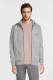 Jack & Jones sweatvest JJANDY met logo light grey melange