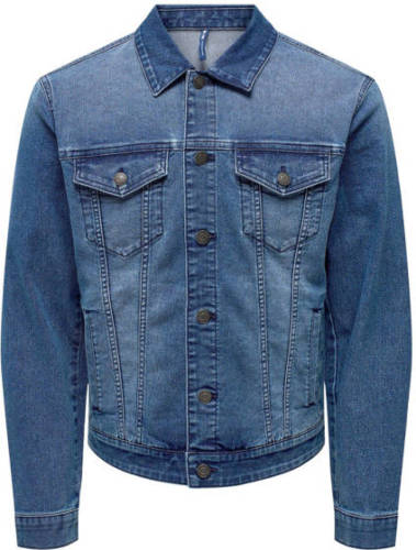 ONLY & SONS spijkerjas ONSCOIN medium blue denim