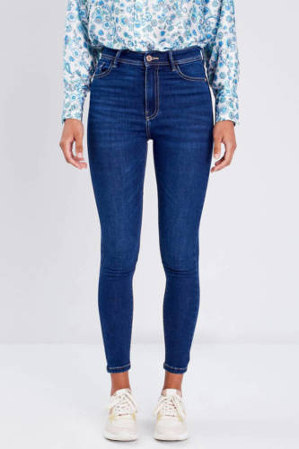 Cache Cache high waist skinny jeans medium blue denim