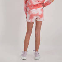 Cars tie-dye short oranje/roze/wit