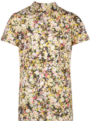 Cars top ASHI met all over print geel/multicolor