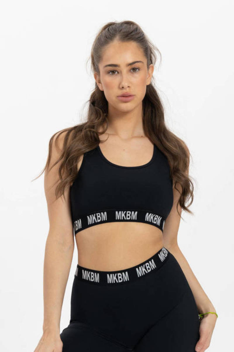MKBM sporttop zwart/wit