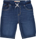 Levi's Kids Dobby skinny short donkerblauw