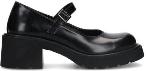 Sacha Mary Janes leren pumps zwart