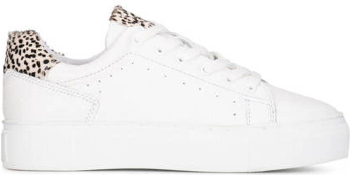 Ps poelman Titular leren sneakers wit