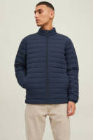 Jack & Jones ESSENTIALS gewatteerde jas JJERECYCLE navy blazer