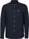 Lyle & Scott regular fit overhemd dark navy