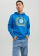 Jack & Jones ESSENTIALS hoodie met logo french blue