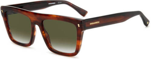 Dsquared zonnebril 0051 S met tortoise print bruin